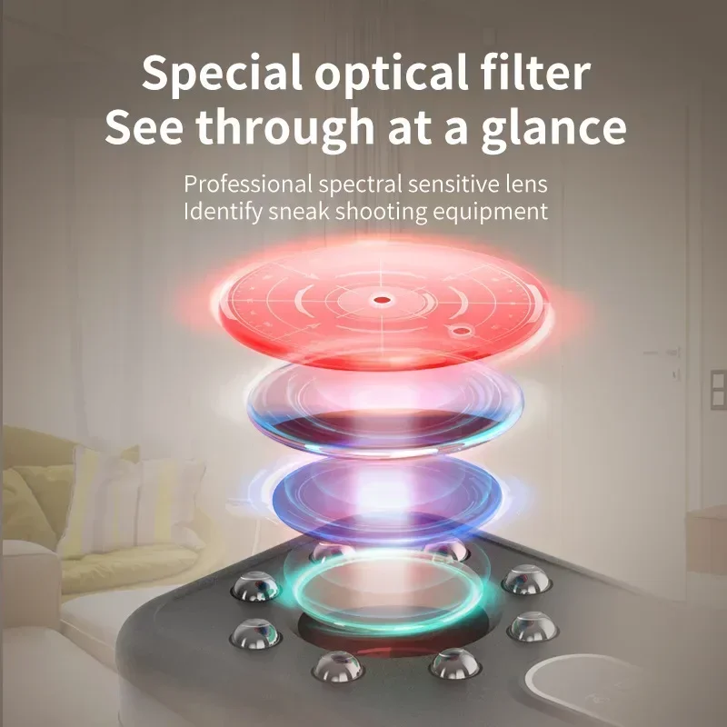 K96 Hotel Anti Monitoring Spionage Gluren Detectie Infrarood Detector Artefact Scanner Nemesis Miniatuur Draadloze Monitor