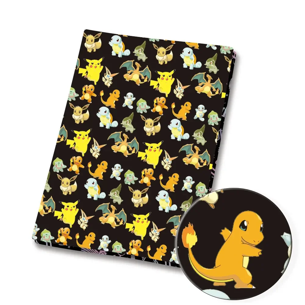 Pokemon Cartoon Stoff 140*50cm handgemachte Nähen Patchwork Quilten Baby Kleid Home Sheet bedruckten Stoff Stoff Nähen Kinder