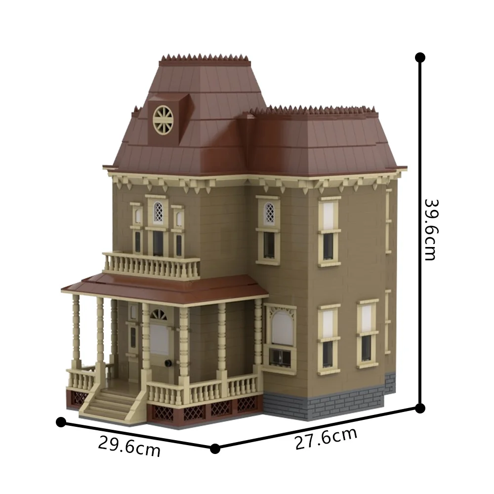 

Gobricks MOC-27789 Psycho House Building Blocks Toys Gift