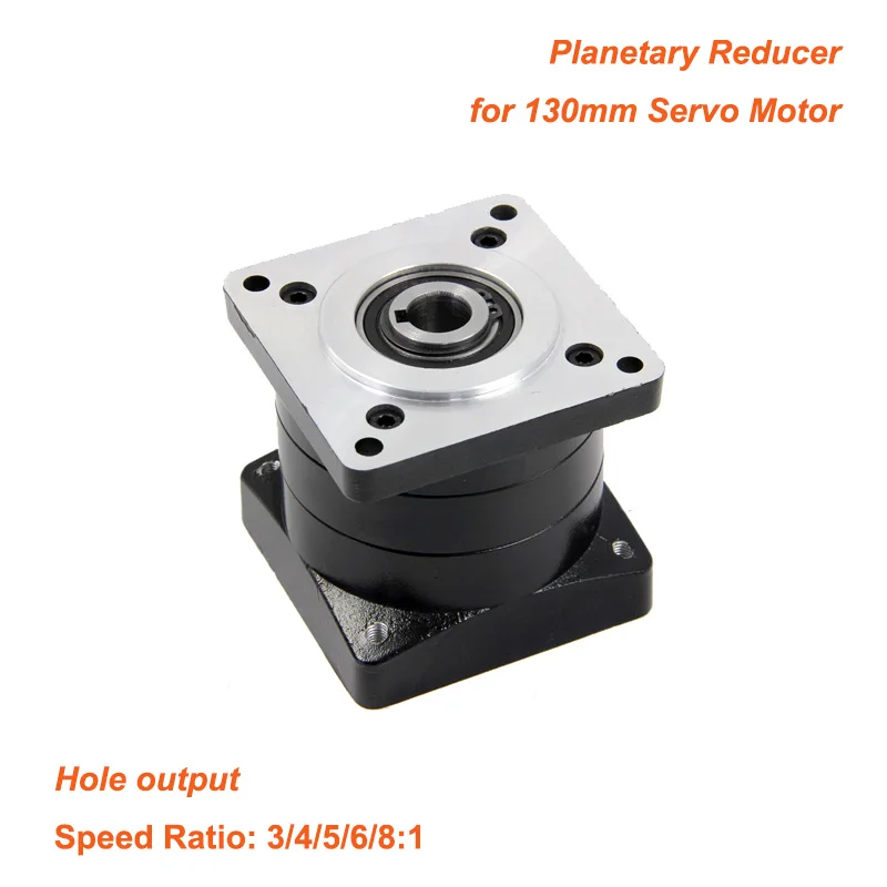 

3:1 4:1 5:1 6:1 8:1 Planetary Reducer 130mm Planet Gearbox Hole output for 130 Servo Motor