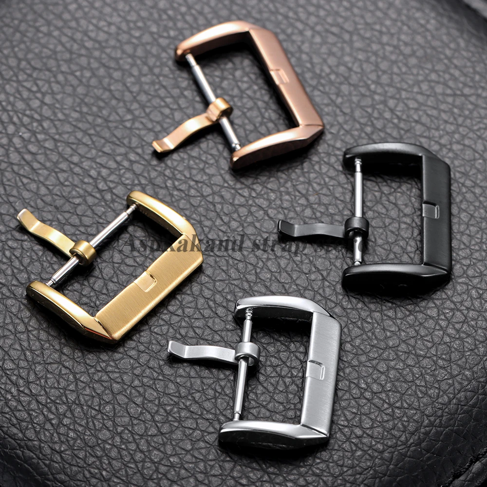 10mm 12mm 14mm 16mm 18mm 20mm 22mm 24mm Stainless Steel Watch Button for Leather Rubber Watchband Buckle Metal Clasp Accessories - Image 5