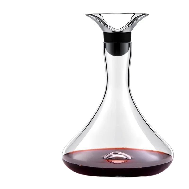 

Nordic light luxury decanter, crystal glass household commercial red wine, wine dispenser model room ornament