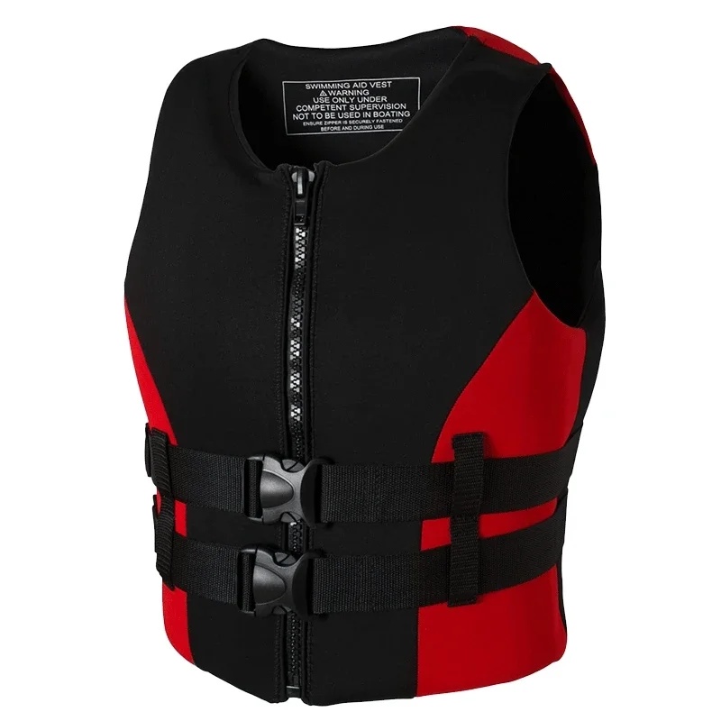 Qualified Life Jacket Adults Unisex Neoprene Life Vest  Boat Floating Vest for Drift Fishing Rafting Surfing