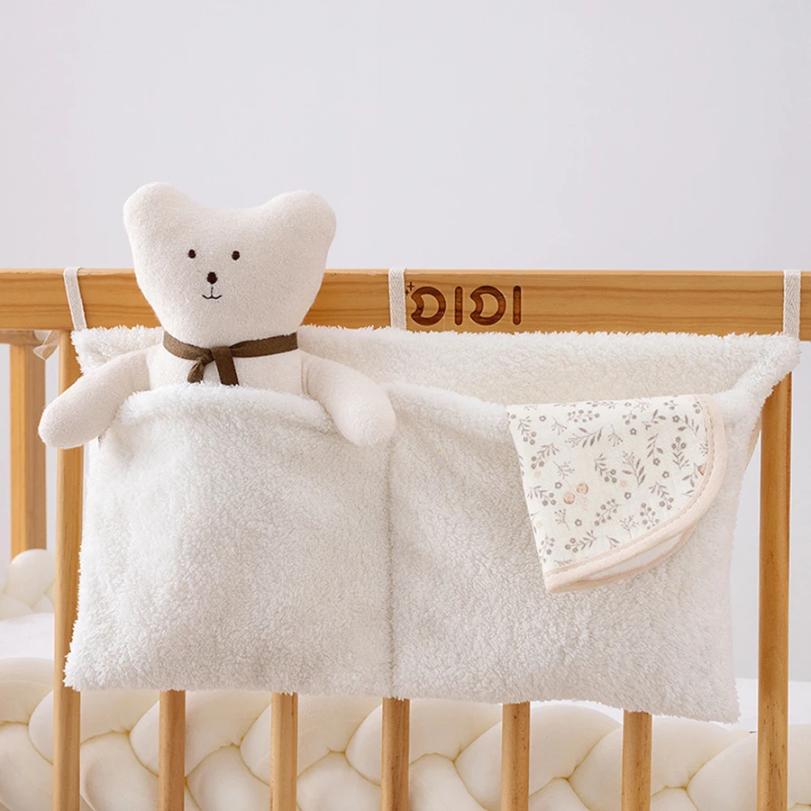 Portable Baby Crib Storage Bag Nappy Organizer Multifunctional Newborn Bed Headboard Diaper Bag for Kids Baby Items Bedding