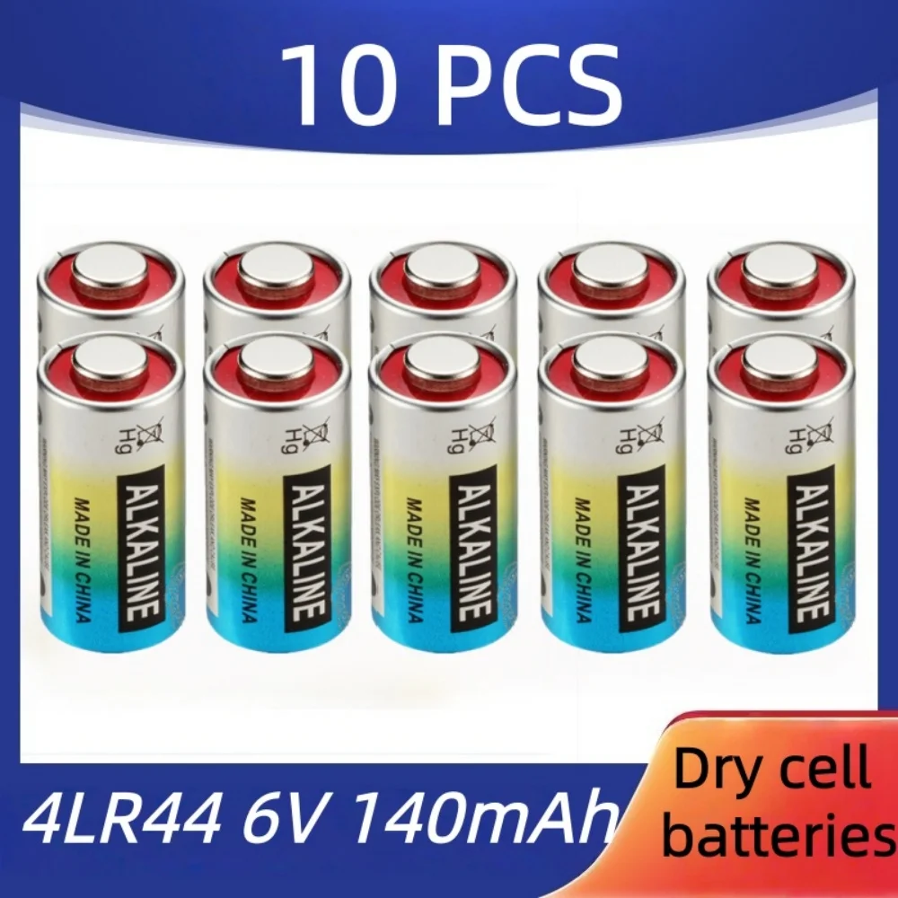 6V 4LR44 Alkaline Battery PX28A L1325 A544V 4AG13 for Bark Collars, Dog Training Devices, Beauty Pens,Watch,Toys Battery
