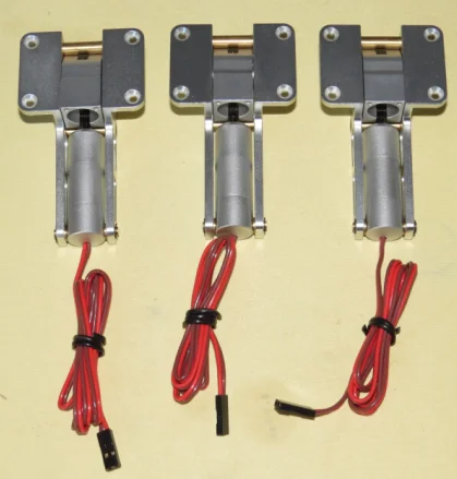 XAERO – ensemble de train d'atterrissage entièrement métallique pour avion RC, train d'atterrissage rétractable robuste avec amortisseur, alliage d'aluminium Durable