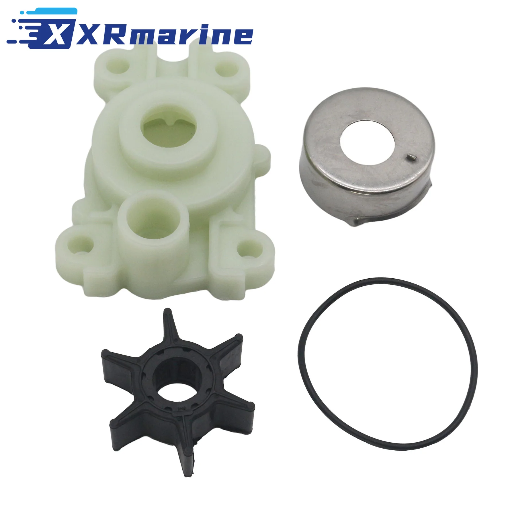 

Water Pump Repair Kit w/ Housing 63D-44311-00 Fits Yamaha Marine 4 Stroke F40 F50 Outboard Engines Impeller 6H4-44352-00