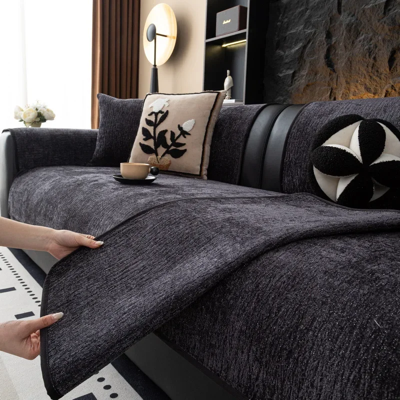 Sofa Cover Four Season Universal Sofa Cushion Towel for Living Room Non-slip Couch Cover