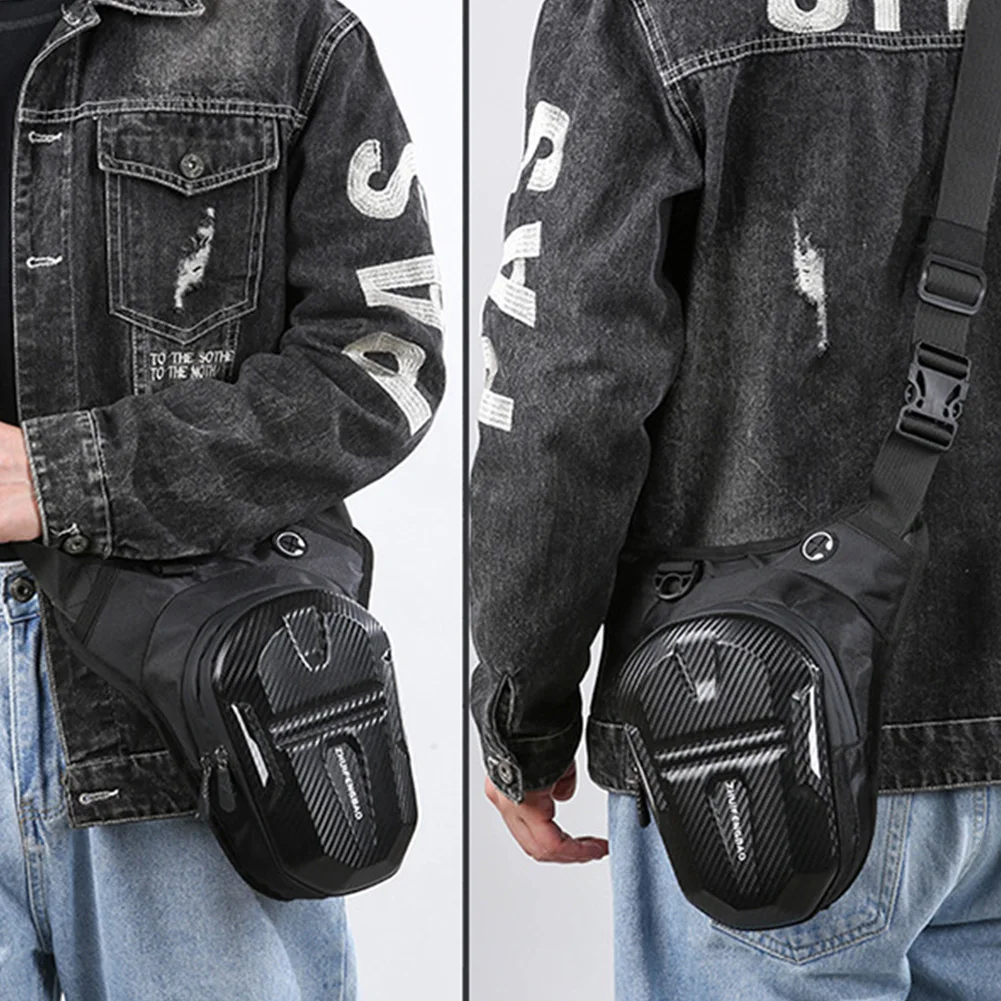 

Adjustable Cycling Drop Leg Bag with Multiple Compartments Compact Design for Bicycle Riding