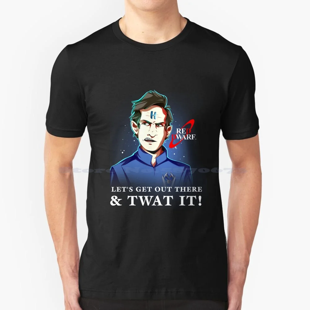 Red Dwarf Serries Shirts | Craig Charles' Character Quotes | Funny Red Dwarf T Shirt 100% Cotton Tee Comedy Cat Kryten Holly