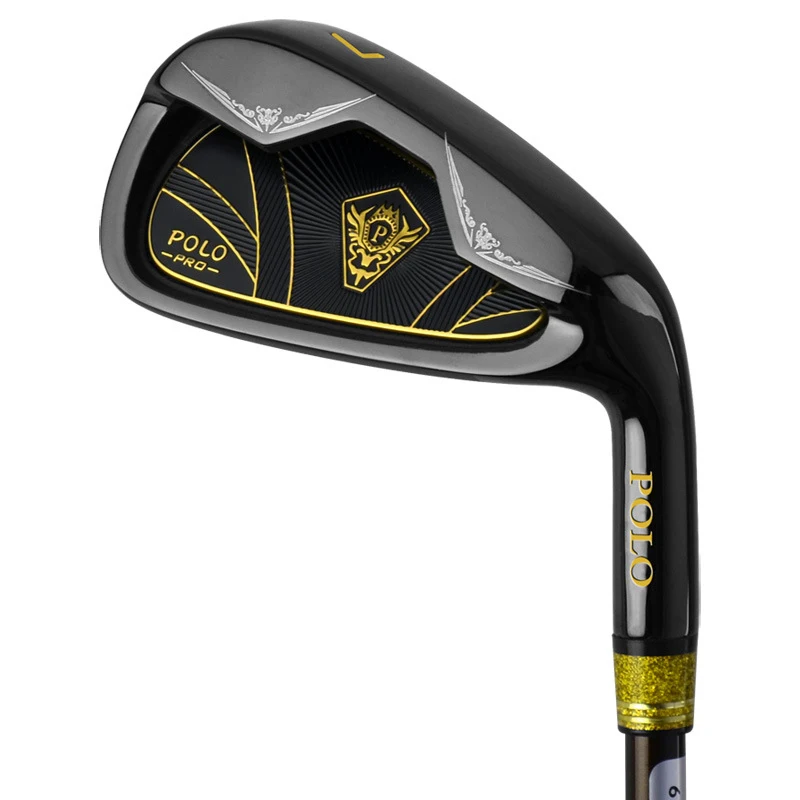 New factory direct sales of golf clubs men's No. 7 club 7 iron beginner club practice gold