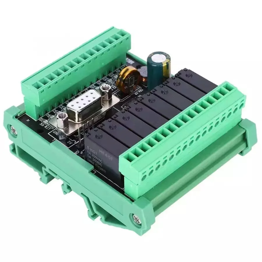 جديد FX2N-20MR جهاز تحكم منطقي يبرمج تحكم مرحل وحدة DC24V AC220V الأتمتة الصناعية لوحة تحكم 12 المدخلات 8 الإخراج