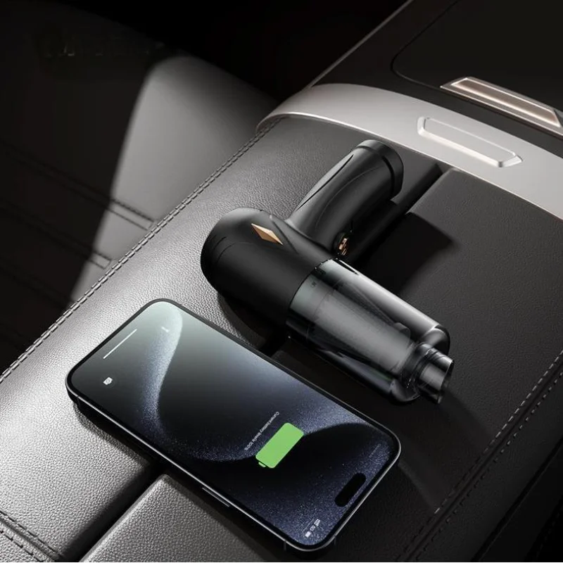 

Беспроводной ручной пылесос мощностью 150 Вт — перезаряжаемый через USB, легкий, портативный для дома, автомобиля, шерсти домашних животных, чистки нескольких поверхностей, Powerfu