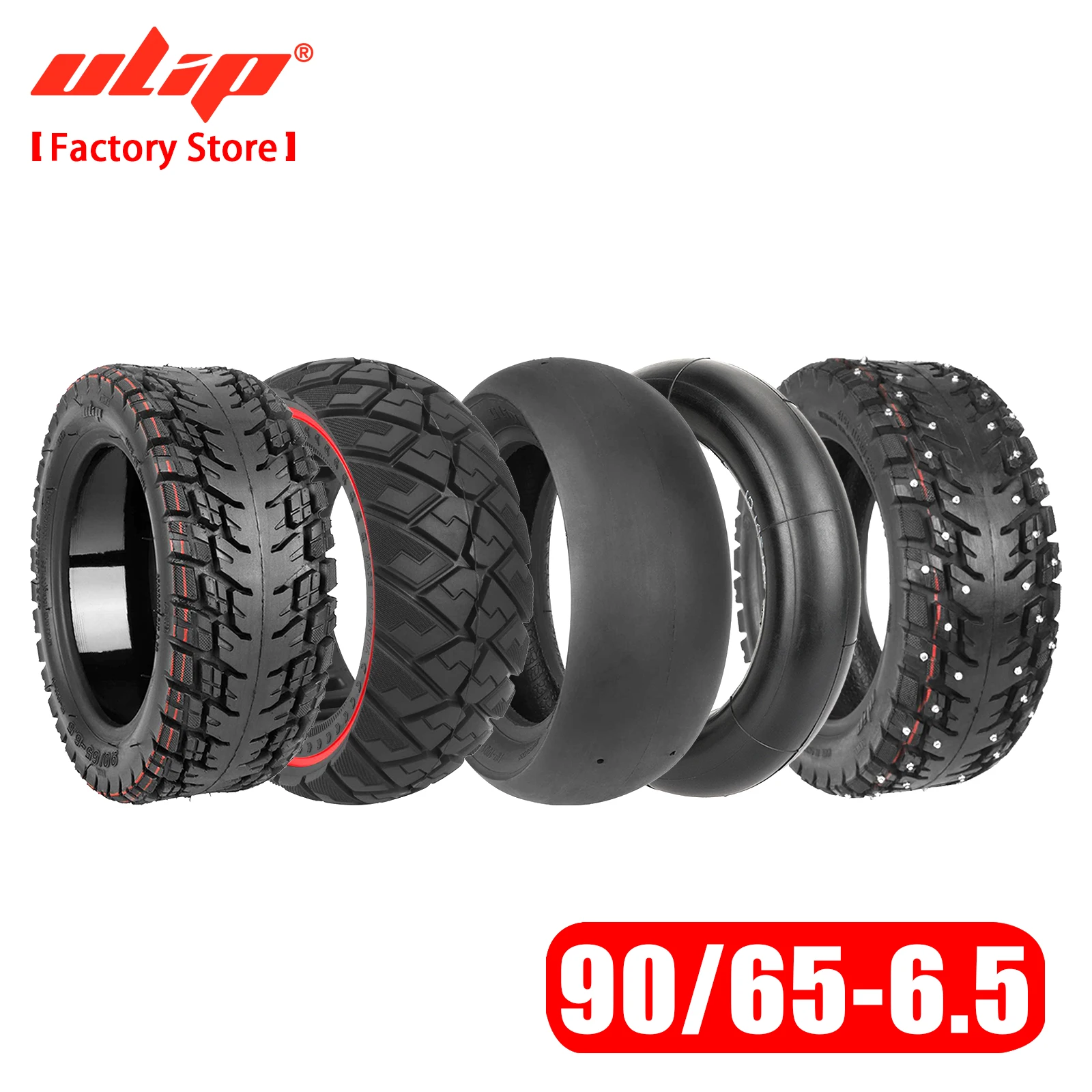 ULIP 90/65-6.5 Reifen, alle Serien, 11 Zoll, schlauchlose Vollgummireifen, selbstheilender Vakuumreifen für Dualtron Thunder Plus Zero 11X Scooter