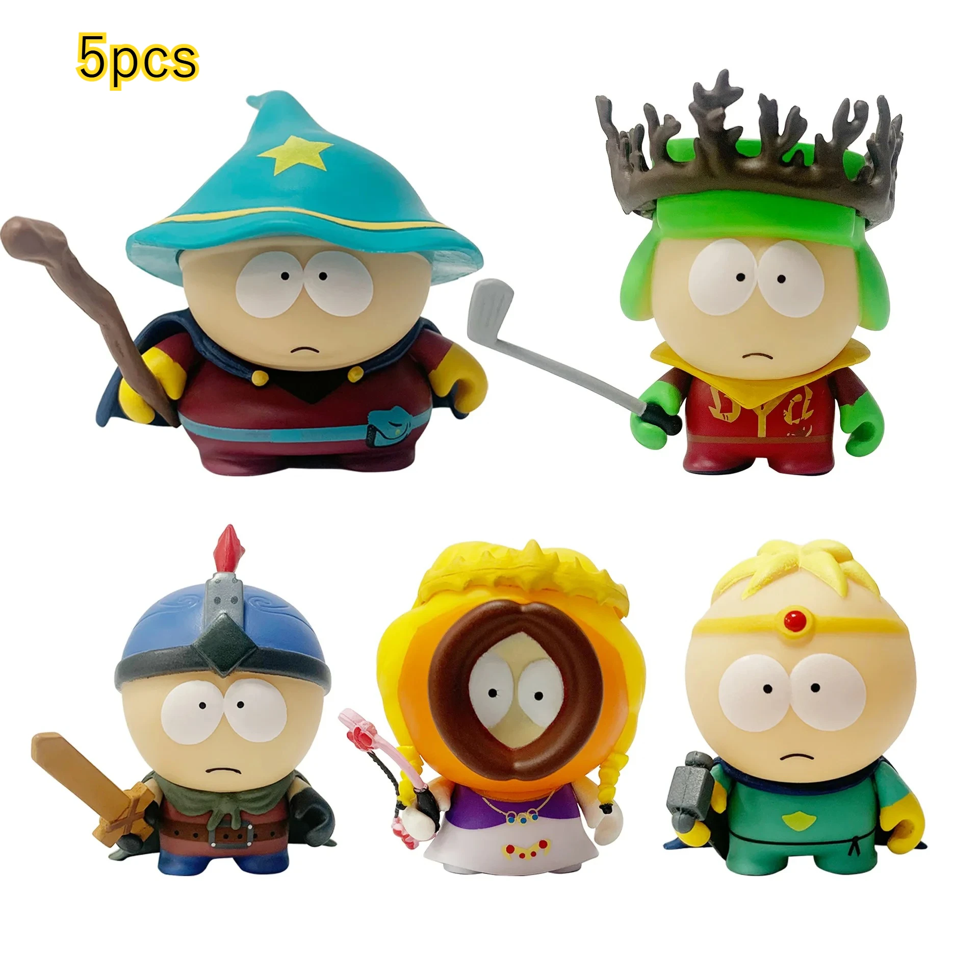 6 سنتيمتر 5 قطعة مجموعة جنوب بارك عمل الشكل لعبة ستان إريك الإبداعية أسترال بارك دمية ديكور المنزل مولد بنين هدايا عيد ميلاد #1