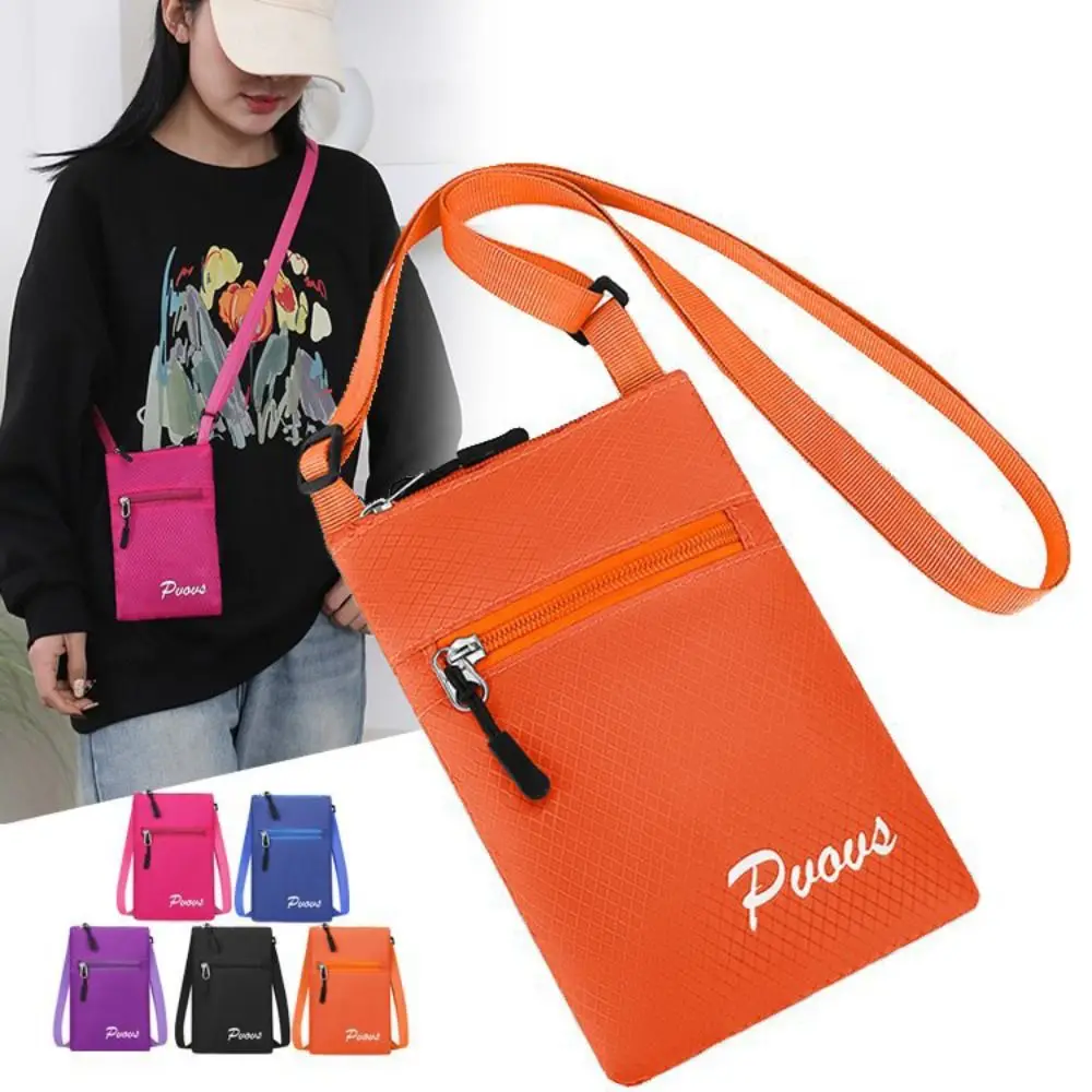 

Многофункциональная квадратная сумка на плечо в корейском стиле ярких цветов на молнии, маленькая сумка через плечо, спортивная повседневная сумка для монет на открытом воздухе