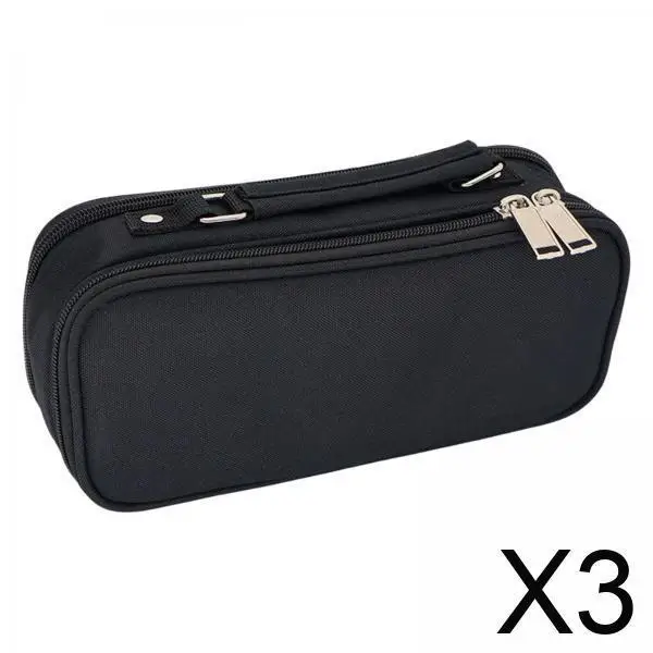 

Холщовый пенал большой емкости с несколькими отделениями, органайзер на молнии для студентов, детей, девочек и мальчиков, школа