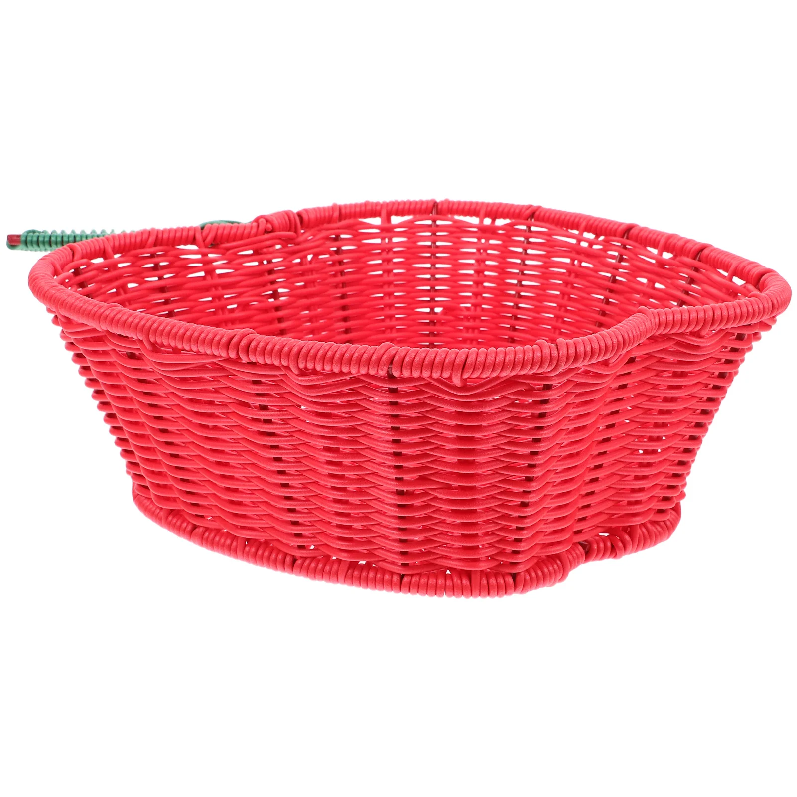 

Woven Fruit Basket Natural Storage Basket For Home Snack Bread Serving Organizer Tabletop Kitchen Counter Decor