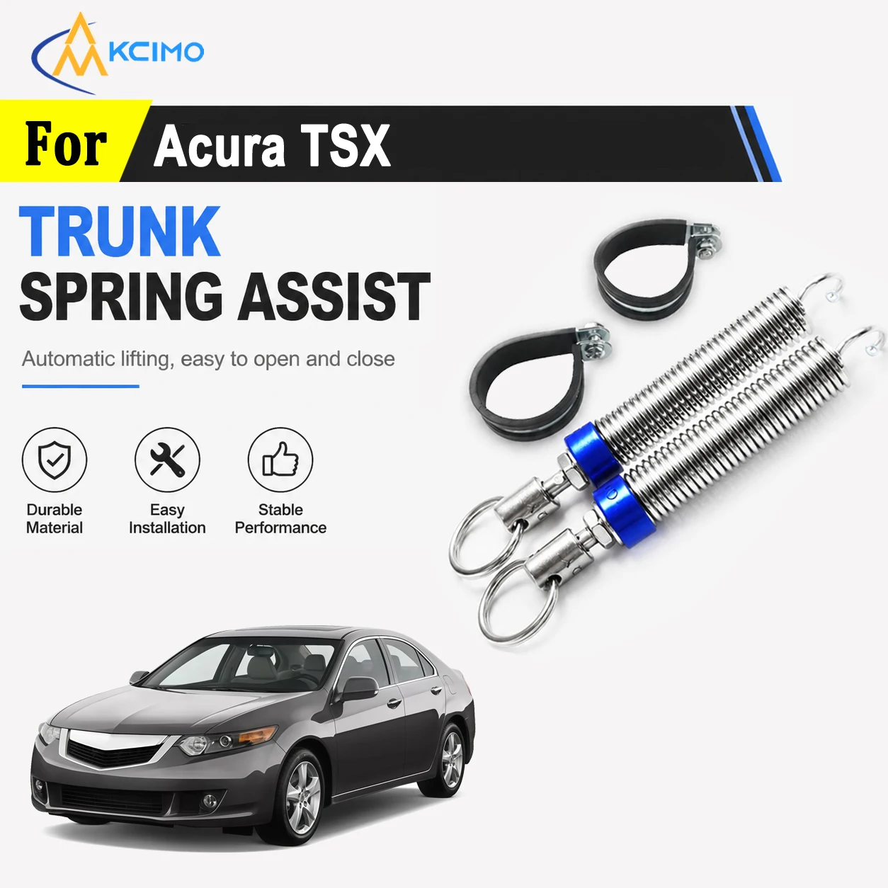 Replacement Boot Spring For Acura TSX Rear Trunk Lid Tailgate Hatch Lift Support Strut Damper Prop Rod Car Parts Hardware