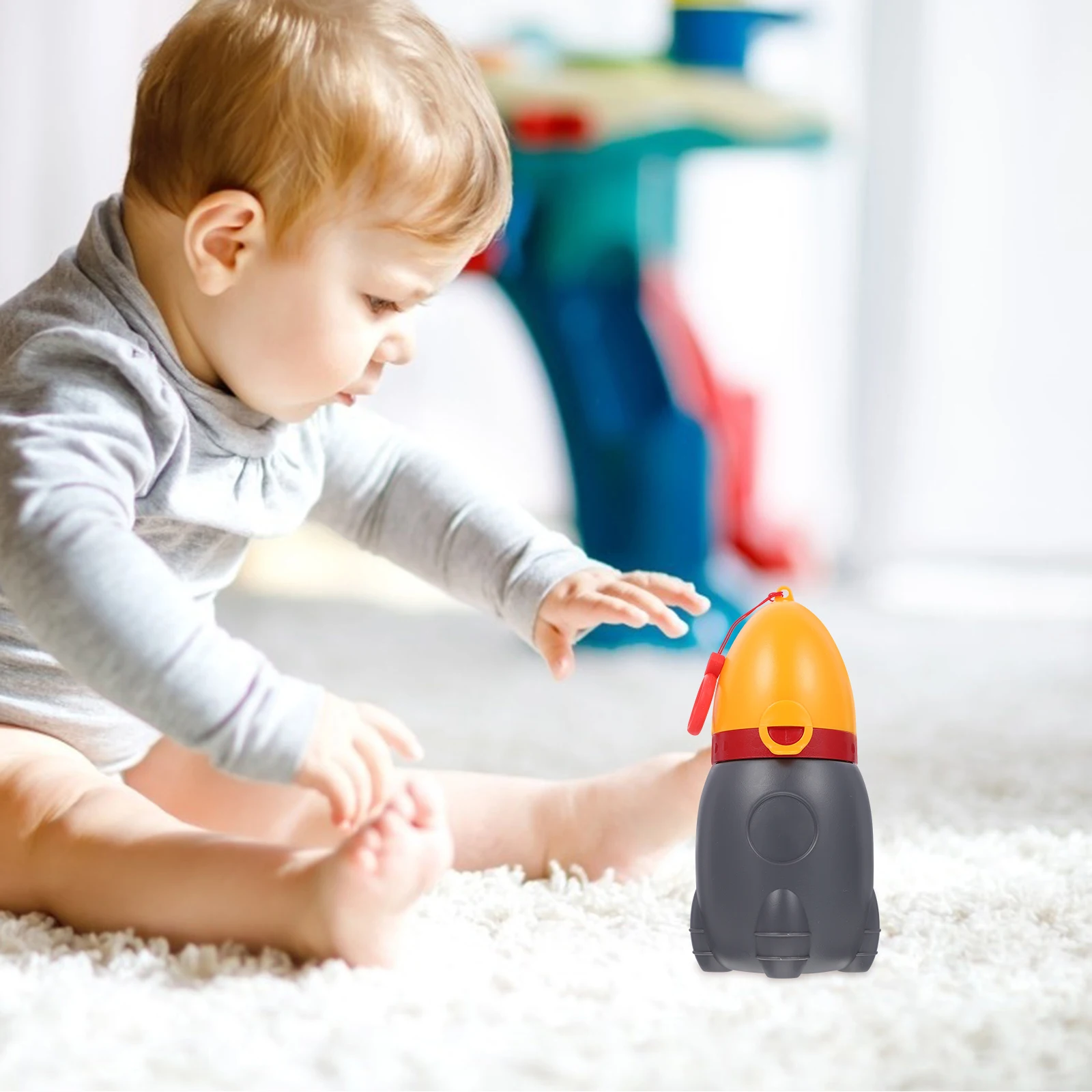 

Portable Urinal for Kids Travel Potty Baby Car Toilet Leakproof Design Easy to Clean Operate Practical Portable Pee Cup