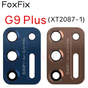 Bilashmart FoxFix Camera Glass Motorola Moto G9 Plus Rear Back Camera Lens Glass Cover Replacement With Adhesive Sticker XT2087 1