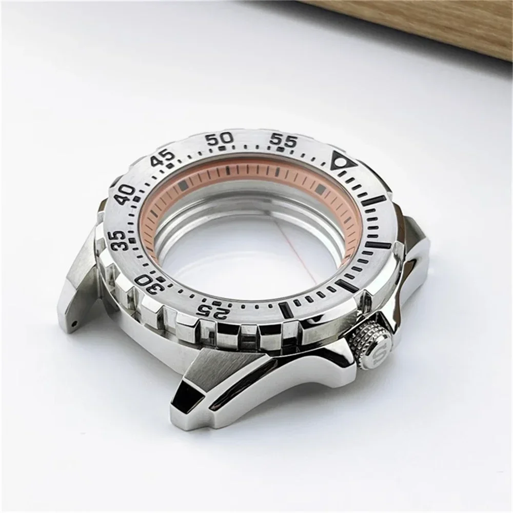 Boîtier de Montre Étanche 30iko de Grande Taille, 44mm, pour NH35 NH36 NH34 4R35A 4R36A, Mouvement de Plongée Mécanique, Adapté au Cadran 28.5mm, DIY