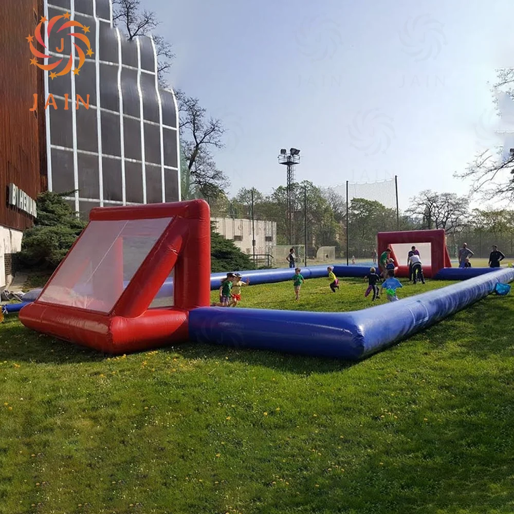 Hot Sales Inflatable Soccer Arena Football Field Inflatable Soap Football Arena Inflatable Football Pitch Tent Pitch Sport Team