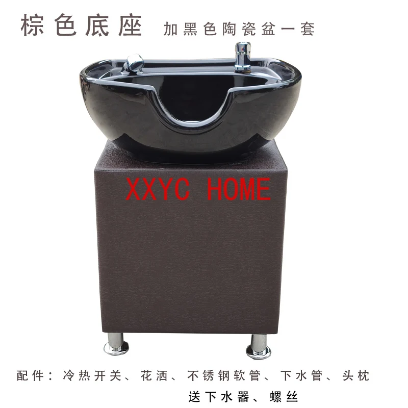 Sitting Shampoo Chair Flushing Bed Sitting Pool Ceramic