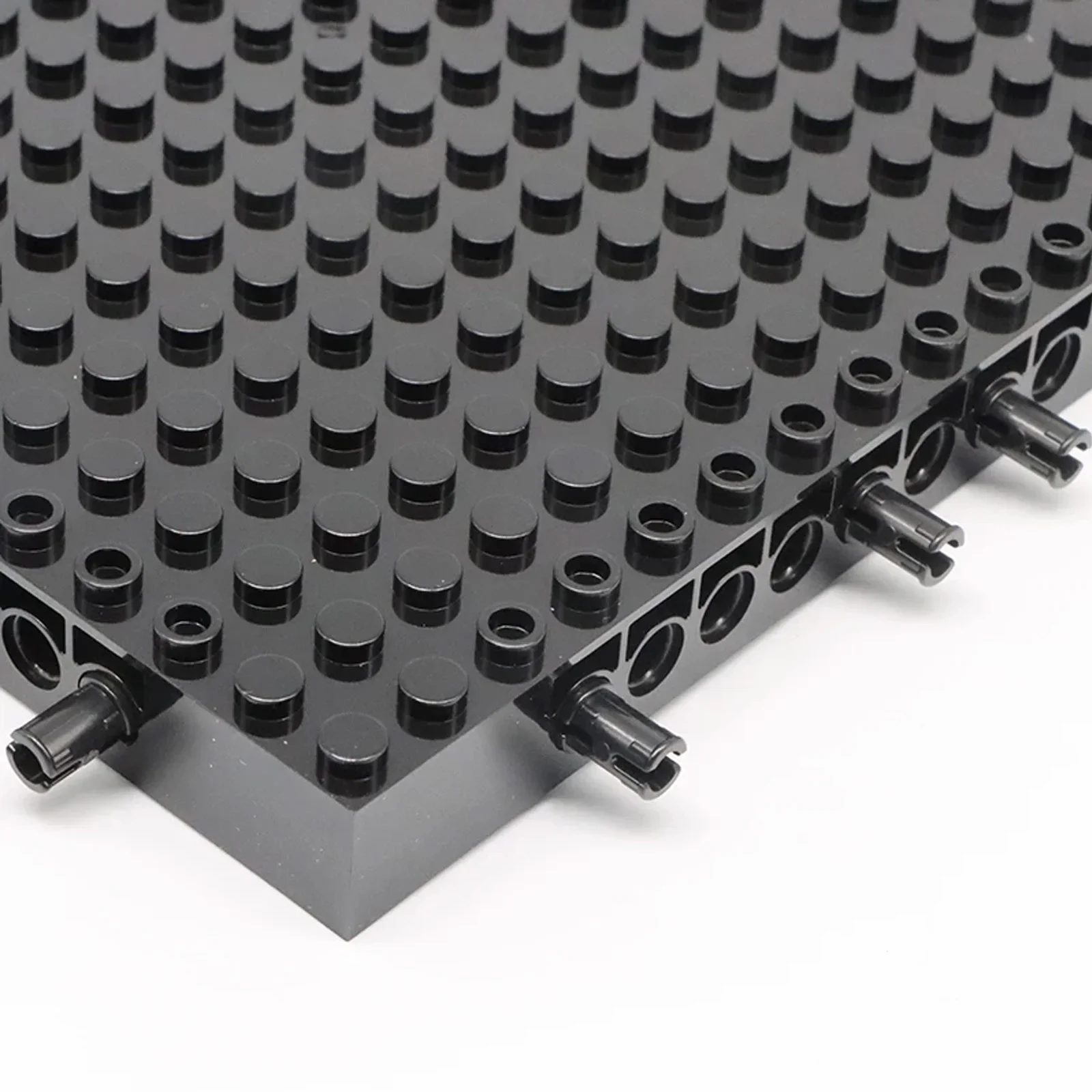Pixel Art with Free Pins Building Block Bottom Plate 65803 Brick 16X16 Baseplate Part Compatible 98138 Small Particles Toy Gift