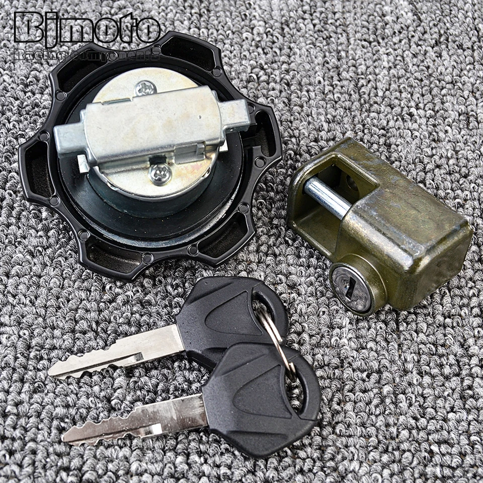 DR650 Ignition Switch Fuel Cap Seat Lock Key for Suzuki 1996-2022