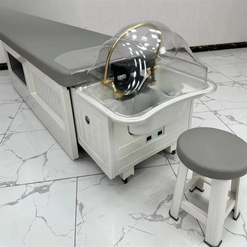 Manual Head Spa Massager Spa Bed Design for Shampooing and Shampooing