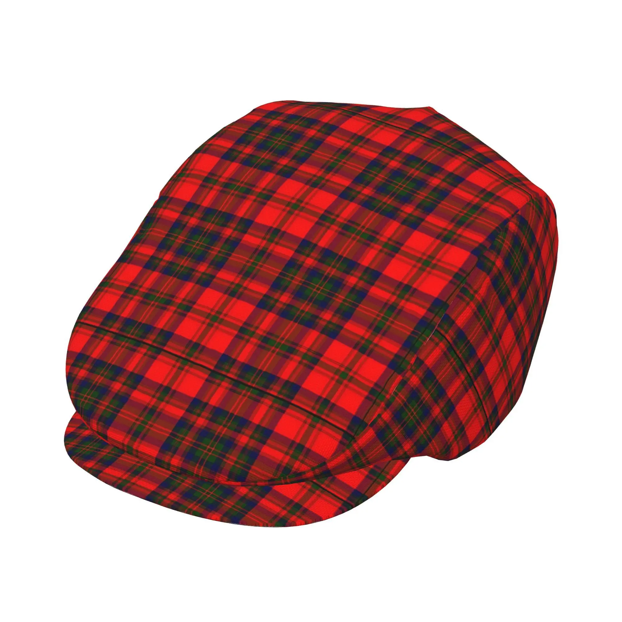 1pc Clan Matheson Tartan All-over printed beret,  newsboy cap, unisex, a must-have fashion accessory for outdoor leisure activit