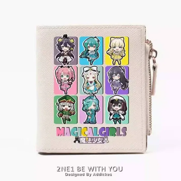 

Аниме Gushing Over Magical Girls модный кошелек из искусственной кожи для карт монета на молнии сумка для денег косплей подарок B1328 аниме