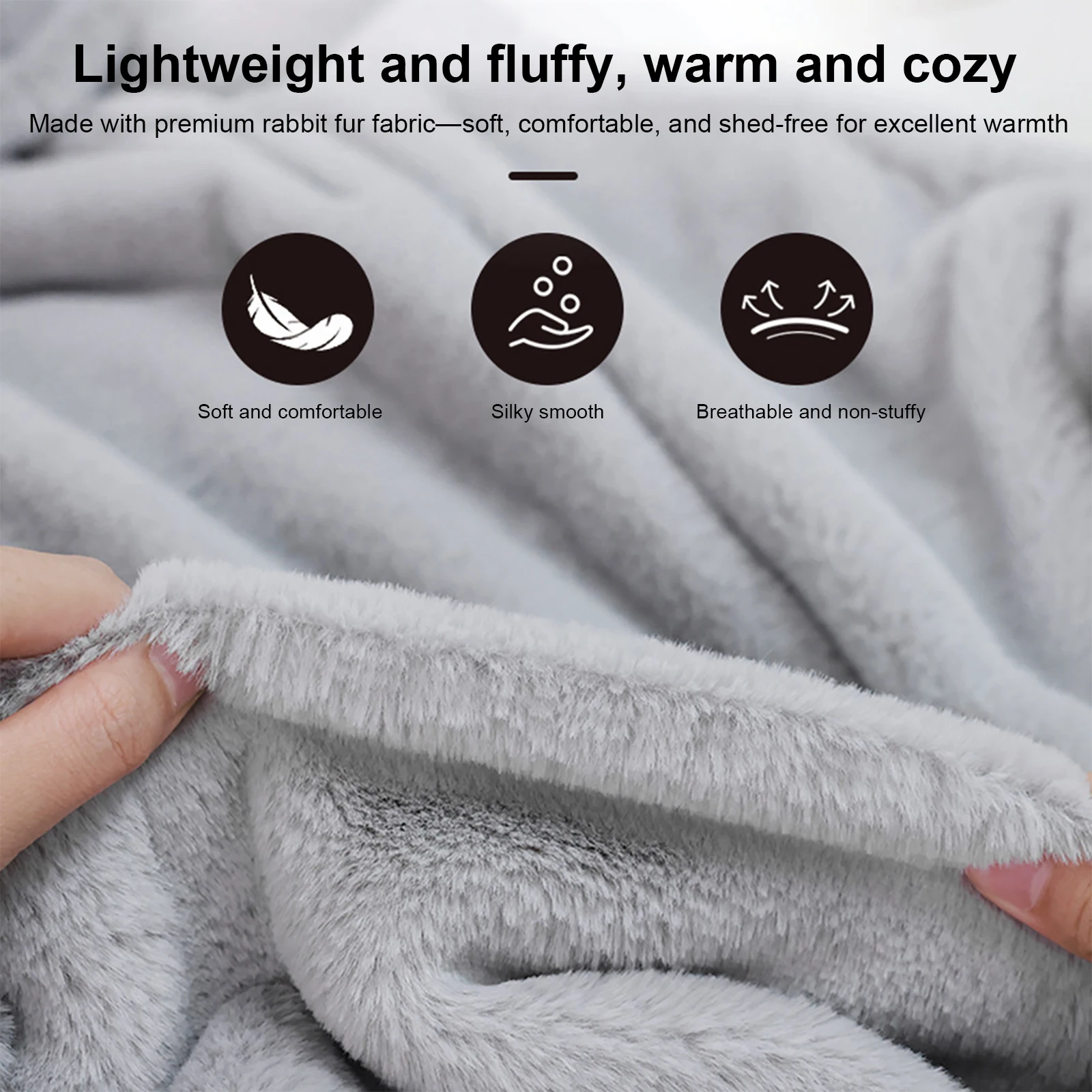 

USB-электрическое портативное одеяло-накидка с 3 уровнями нагрева, греющий халат-пончо с капюшоном для кемпинга, путешествий, офиса