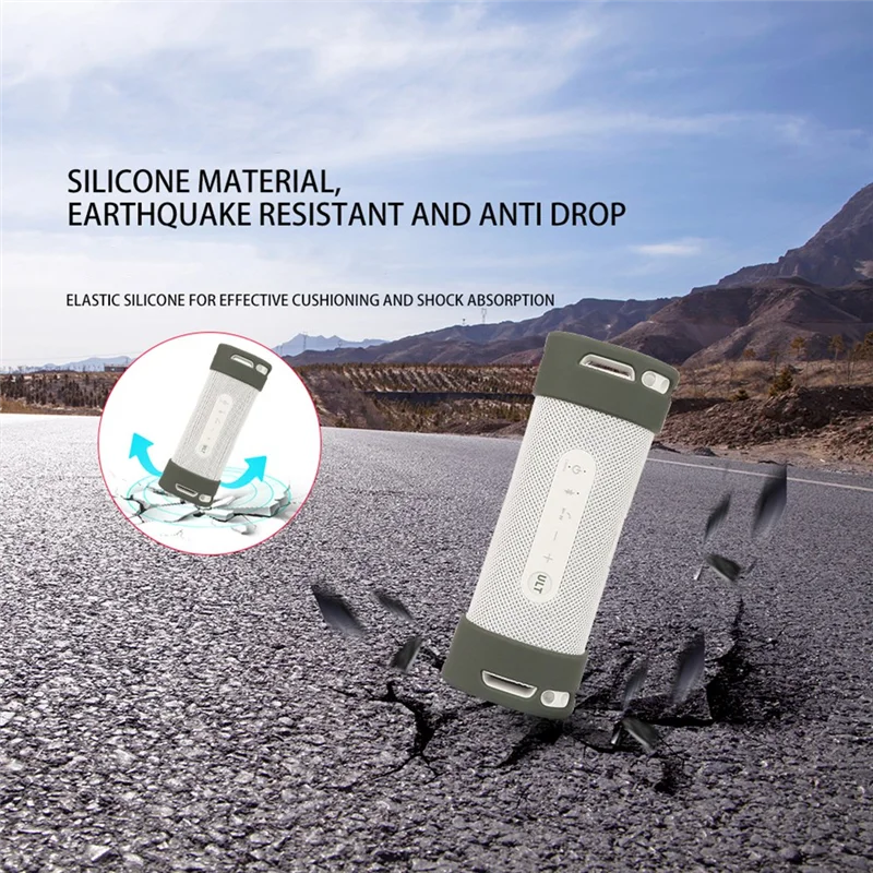 Capa protetora de silicone de desempenho estável para alto-falante Sony ULT FIELD 1 - capa antiderrapante e absorvente de choque para proteção aprimorada