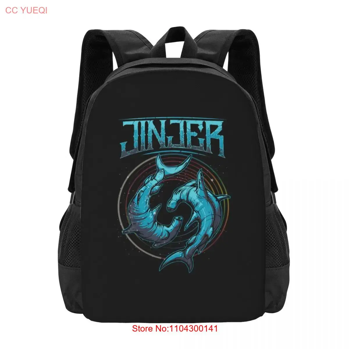 Graphic Jinjer Band Music 2021 Legends Live Foreve  Collaboration Backpack Large Capacity Cute Foldable  Clothes Backpacks