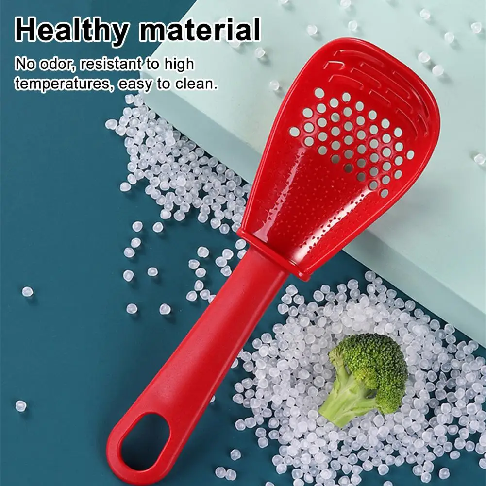 Egg White Separator Versatile Kitchen Utensil Set Cooking Spoon with Strainer Holes Masher Egg for Cooking for Multi-use