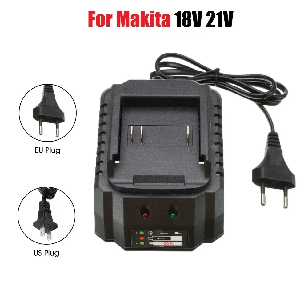 

Charger for 18V 21V Makita Model Lithium Battery Apply to Cordless Drill Angle Grinder Spray Gun Electric Blower Power Tools