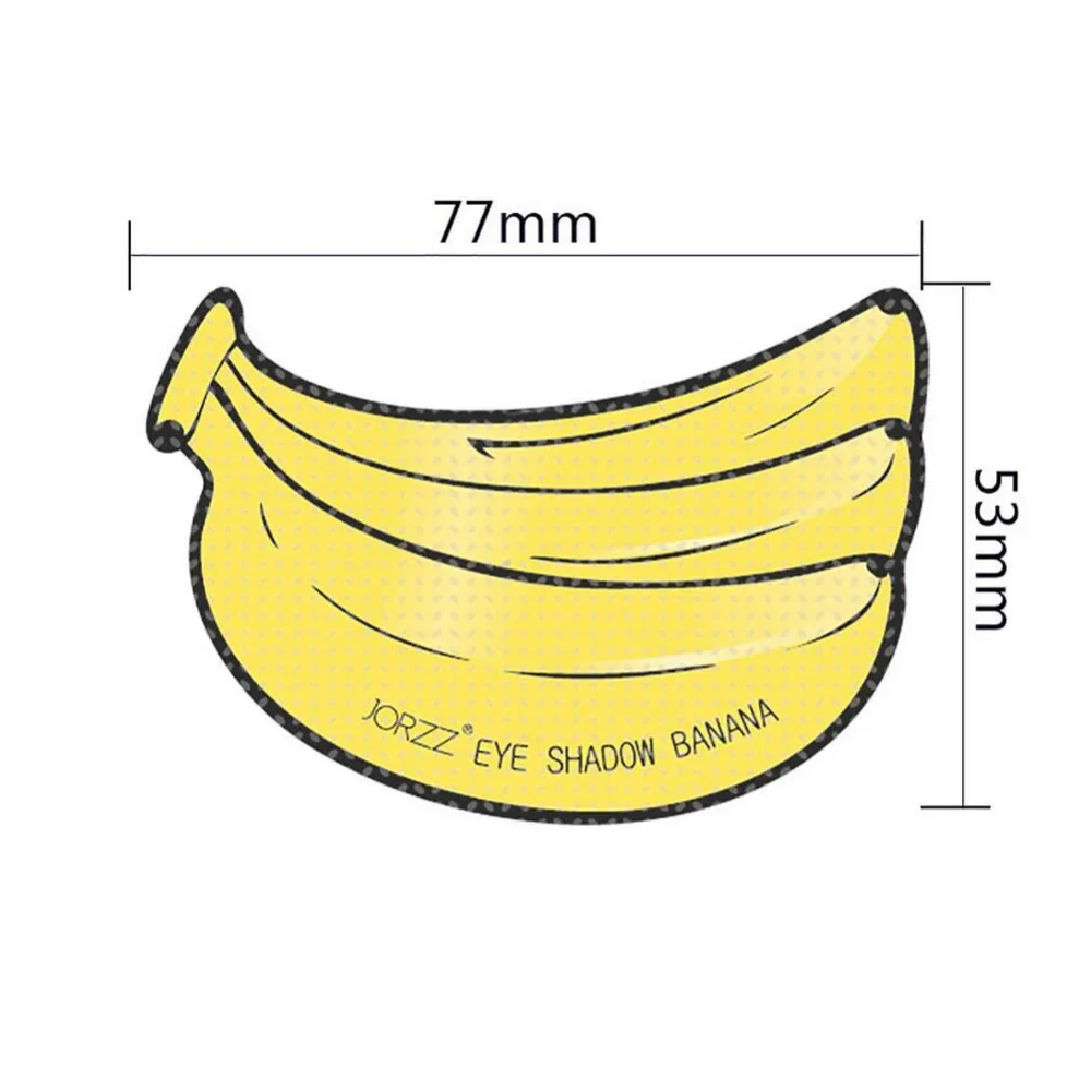 New Banana Shaped Eyeshadow Makeup Stencil Models Template Card Eyeliner Eye Liner Makeup Accessories Eyes Stencils Shaping Tool