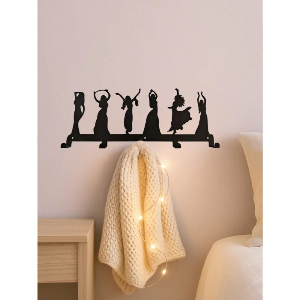 Ballerina Wall Hook | Waterproof Rustproof Storage Hanger, Gift for Girls & Women