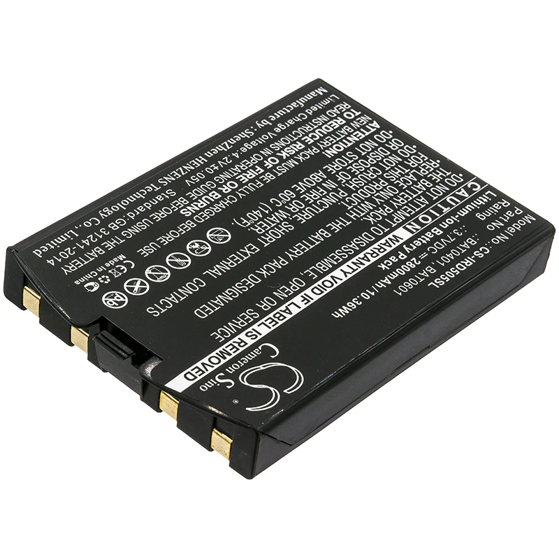 

Li-ion Satellite Phone Battery for Iridium, 3.7V, 2800mAh, Compatible Models: 9505A