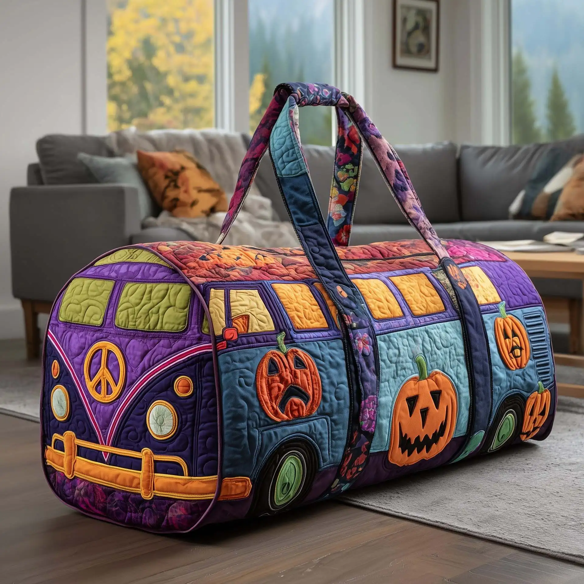 3D Printed Quilted Travel Bags fashion Gifts casual Tote Bag Hiking Camping Handbag Beach Sport Bags Personalized Training Bag