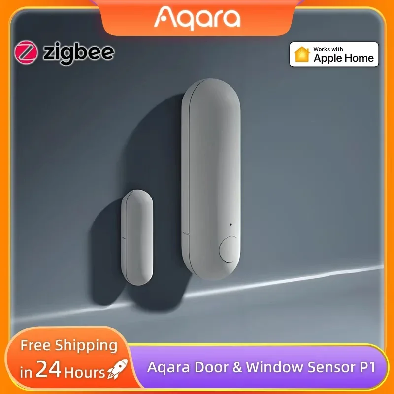 

Aqara Door Window Sensor P1 Zigbee 3.0 Wireless Anti-theft Homekit Induction Door Magnetic Alarm Smart Home for HomeKit APP