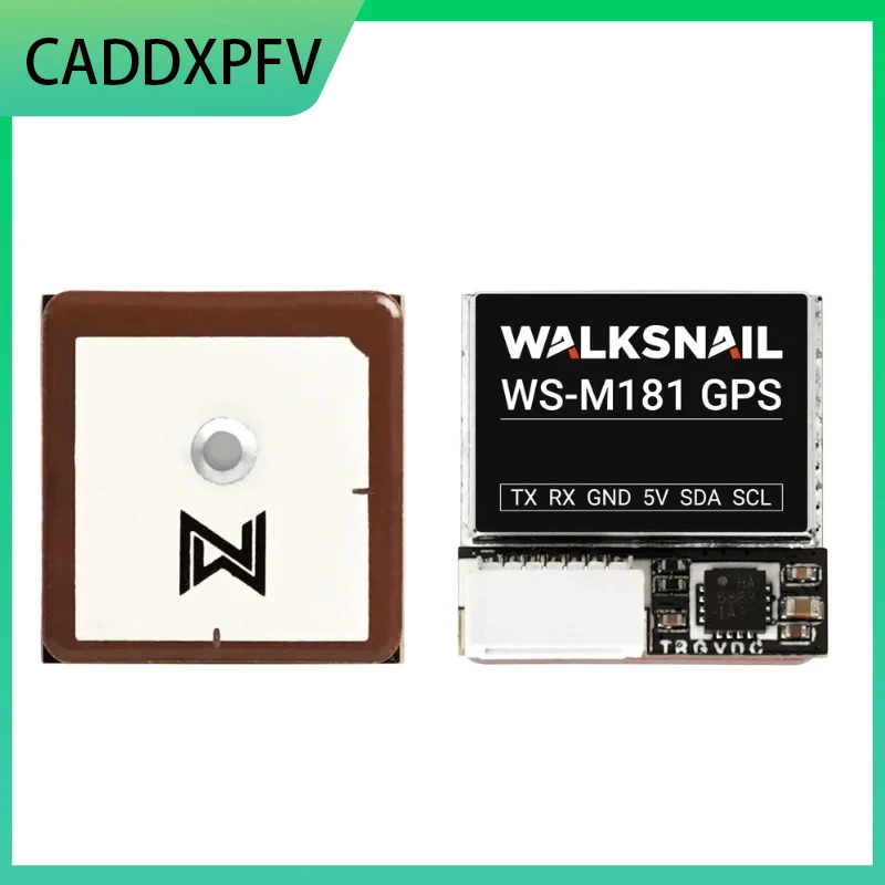 

CADDXPFV Walksnail WS-M181 Модуль GPS M10 GNSS Встроенный QMC5883 Компас RC FPV Самолет Дрон для фристайла дальнего действия