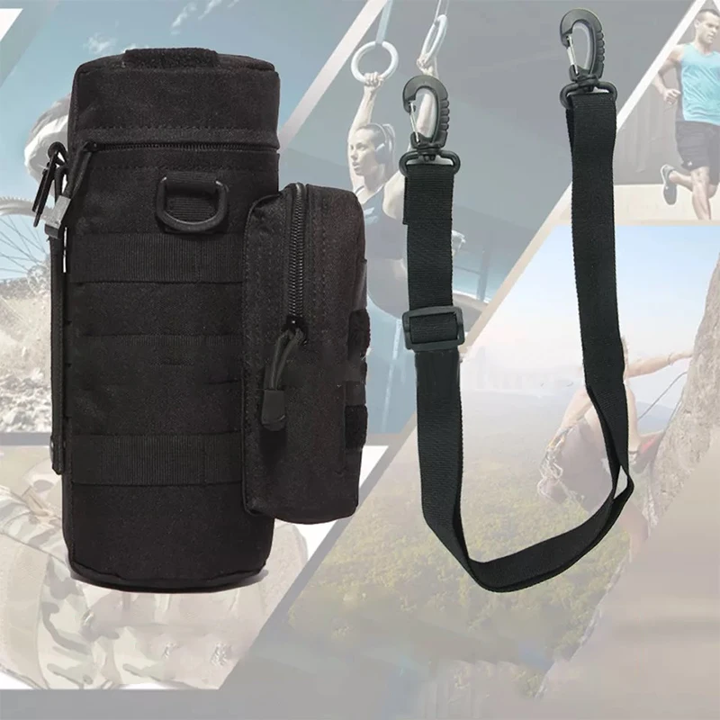 Adjustable Nylon Shoulder Belt Strap Outdoor Sports Tactical EDC Bags Messenger Bag Water Bottle Bag Shoulder Belt Carry Strap