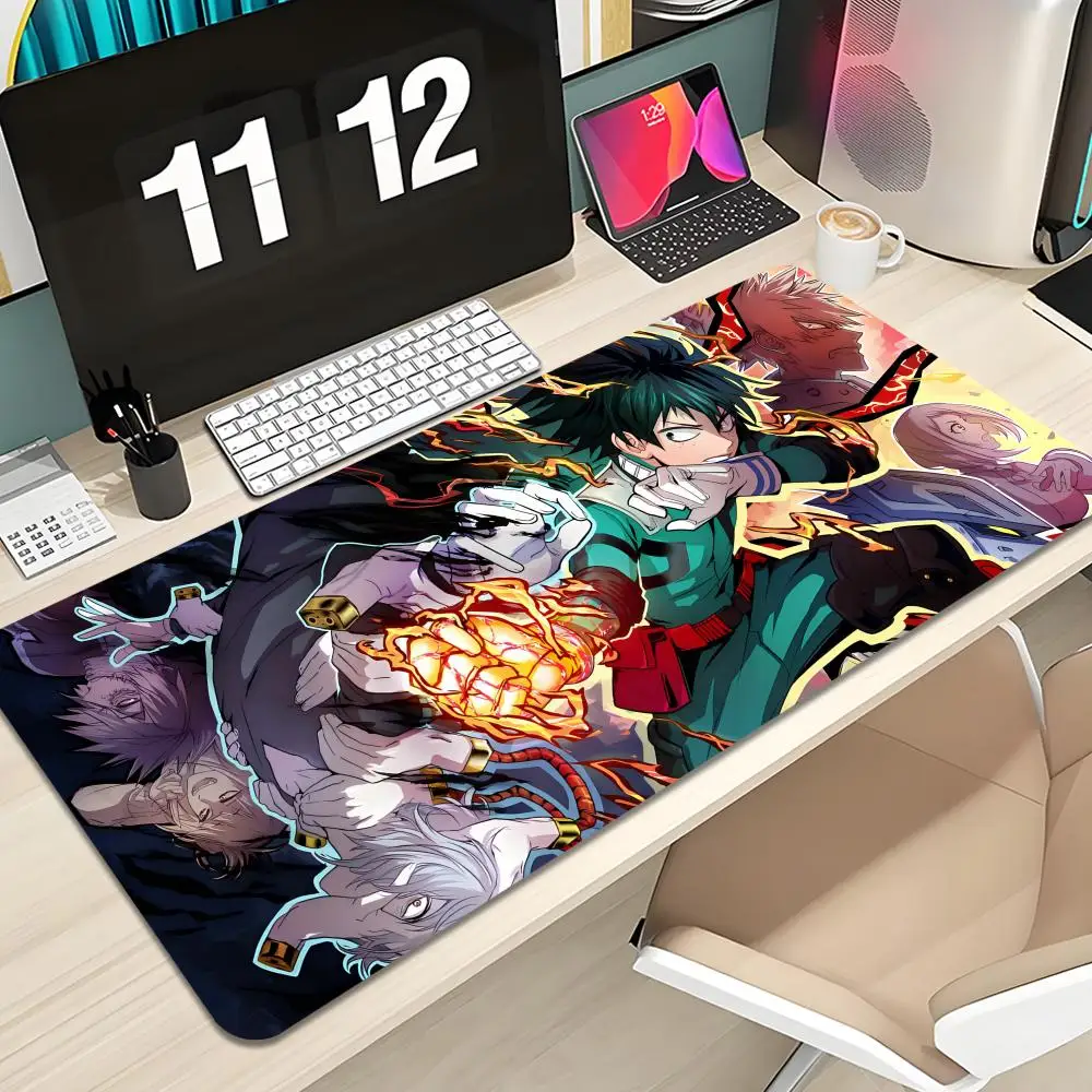 

My Hero Academia Deku Anime Mouse Pad Keyboard Mousepad large 1200X600 mm Desk Mat PC Gamer Office Carpet Home Table pad