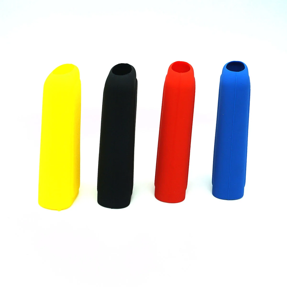 

2pcs Silicone Gear Knob Cover Oval Car Shifter Protector Dust-Proof Comfortable Fit For Auto Interior Handbrake Cover Accessory