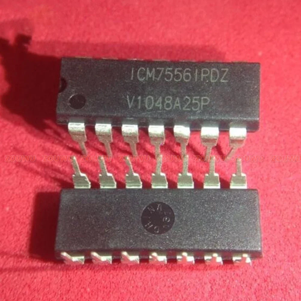 10PCS~50PCS/LOT ICM7556IPDZ ICM7556IPD ICM7556 DIP14 100% original authentic