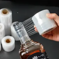 1pc 3cmx1500cm  Leak-Proof Stretchable Wine/Liquor Bottle Seal - Anti-Evaporation, Anti-Aging White Film for Secure Storage