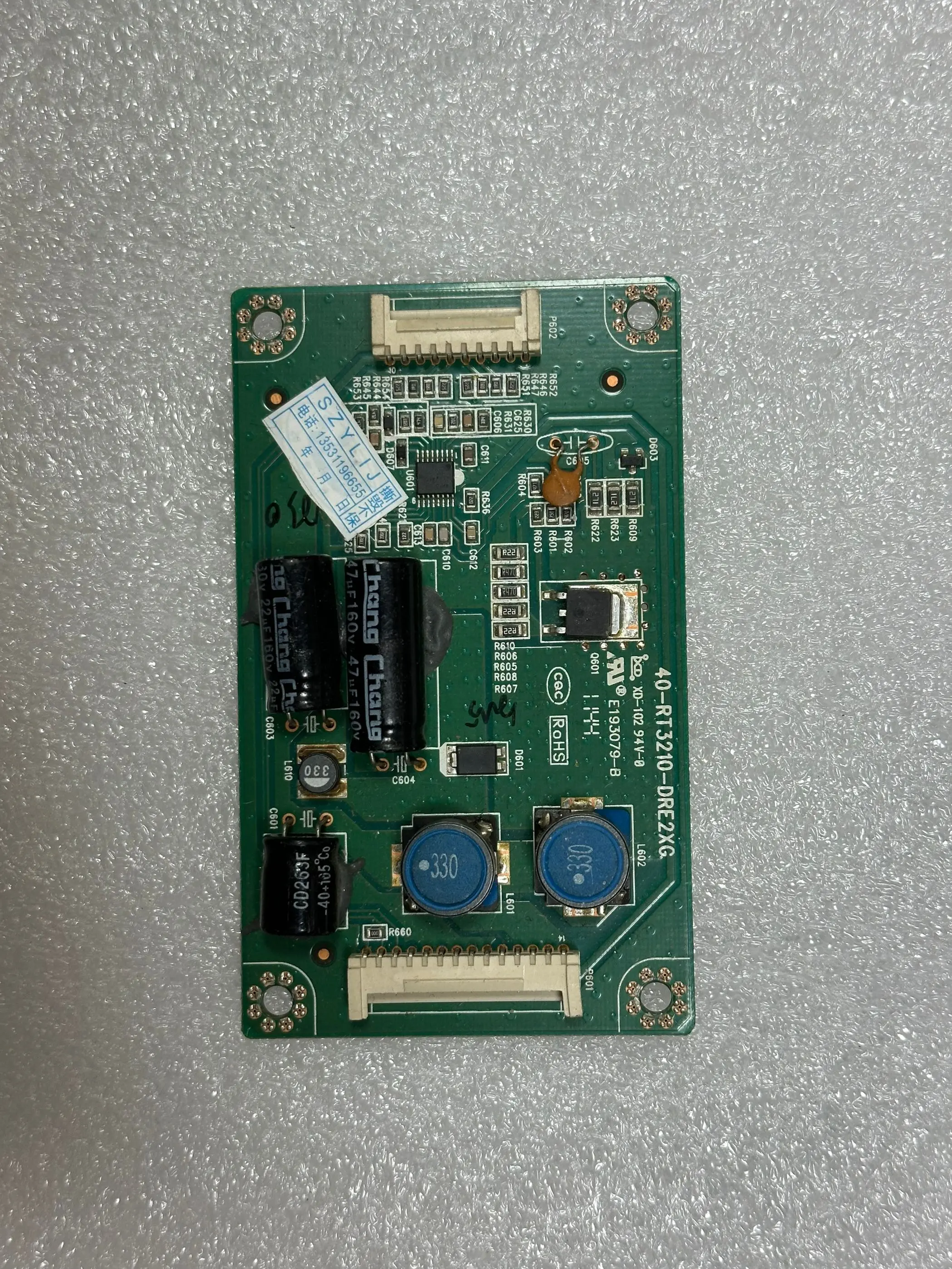 

Оригинальная плата постоянного тока телевизора L32F2350B 40-RT3210-DRE2XG
